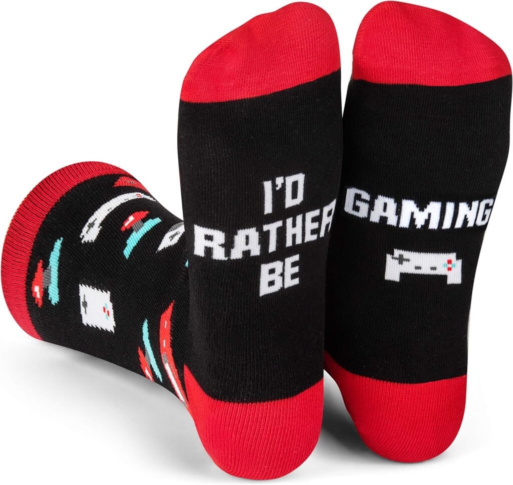 Id Rather Be - Funny Socks For Men  Women - Gifts For Golfing, Hunting, Camping, Hiking, Skiing, Reading, Sports and more